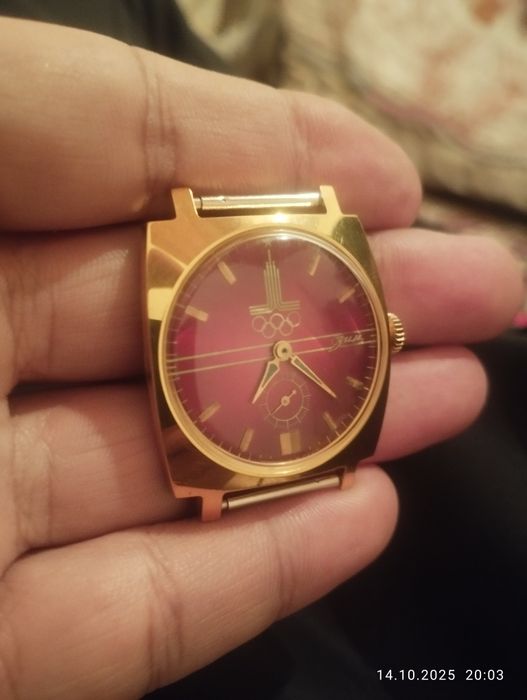 Sagat soat Au10 taza   pozalochniy (oltin bilan qoplangan) paydalanilm