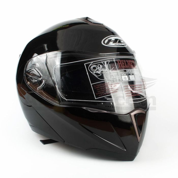 Модуларна каска hd a16 black + вградени тъмни очила