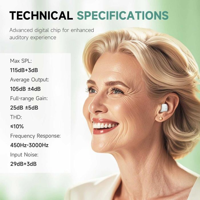 K87 Дискретен слухов апарат – Интрааурален (в ухото)