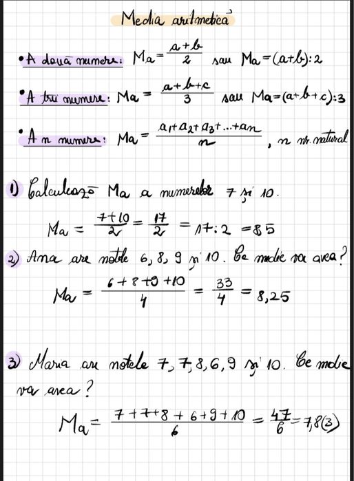 Meditatii Individuale Matematica