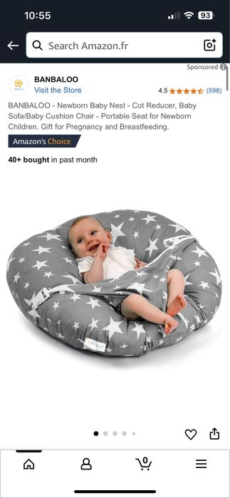 Възглавница за бебе Banbaloo