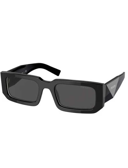 Ochelari de soare barbati, PRADA, 06YS-09Q5S0, Plastic, 53-21-145, Negru