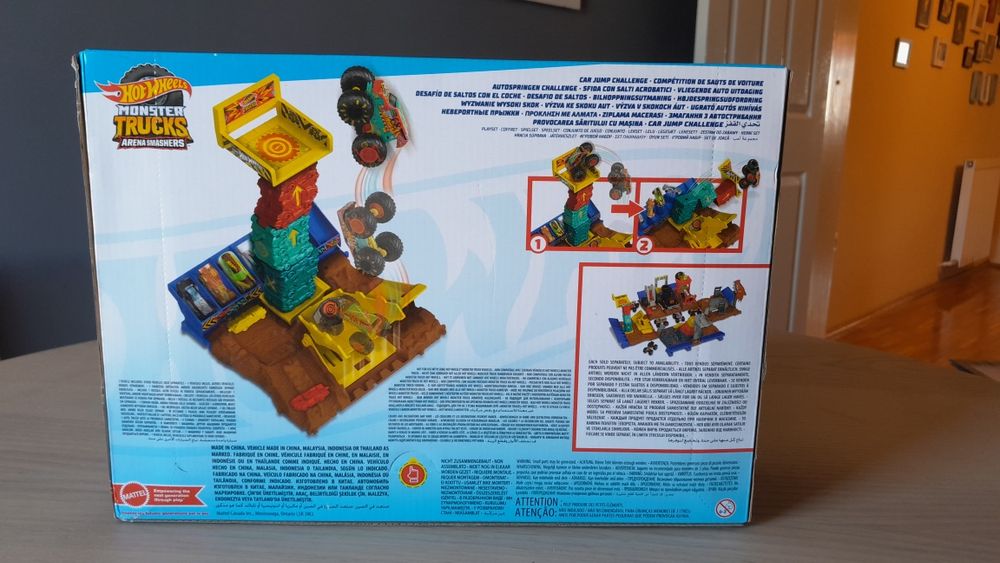 Set Hotwheels Arena Smashers