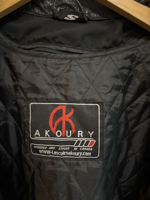 Geacă Moto Piele Akoury S – Ediție Harley H.O.G. – Mesadă Thermolite & Aerisiri