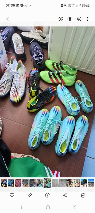 Ghete fotbal și adidași totul nou original