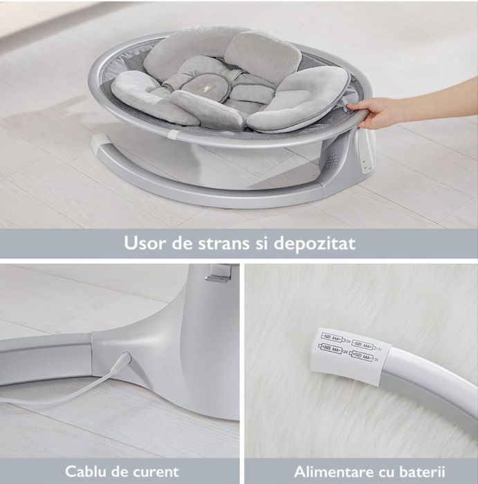 Leagăn electric pentru bebelusi!