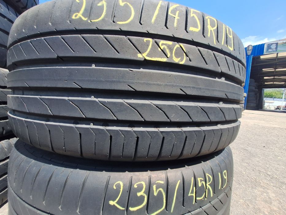 2 anvelope vara 235/45r19 Continental ssr rft  Montaj Gratuit