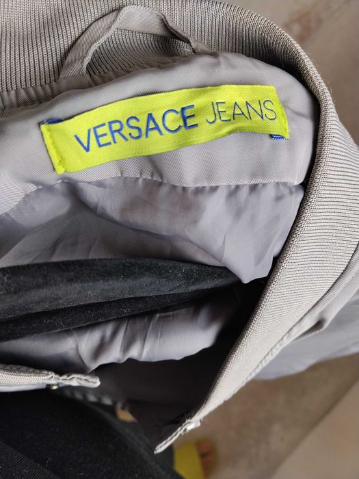 Преходно яке Versace Jeans Версаче оригинално унисекс сиво