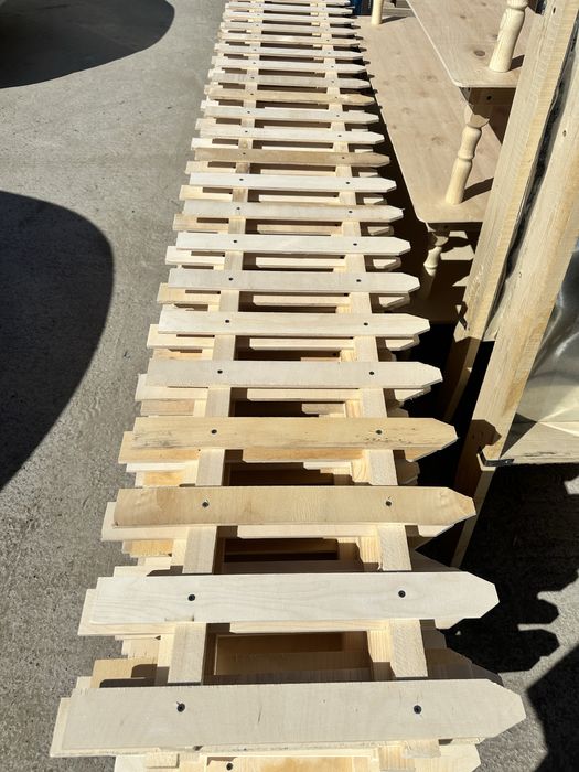 Штакетники, заборы