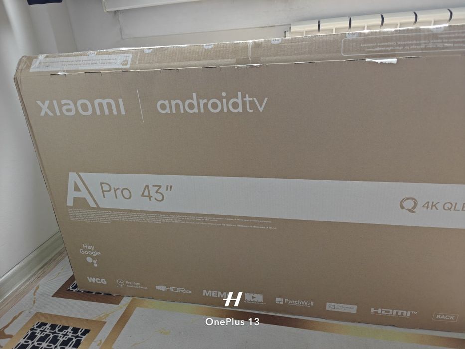 Xiaomi A pro 43" 4k qled smart tv