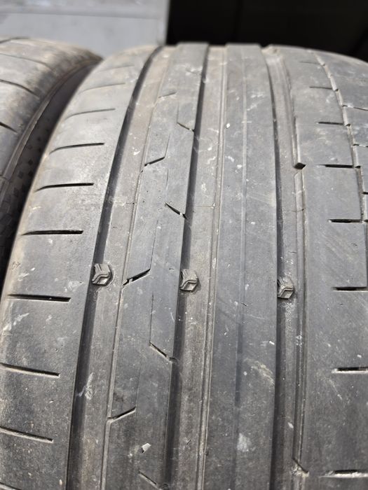 4 бр. летни гуми 255/40/20 Continental  AO DOT 4122 2x4,5 mm 2x3,5-4,5 mm