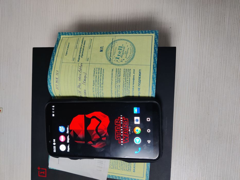 Oneplus 5t лимитированная серия ! Star Wars