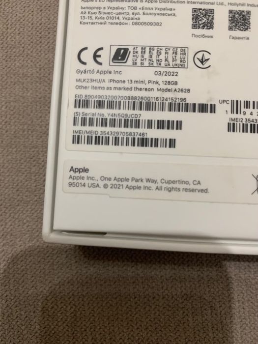 iPhone apple 13 mini