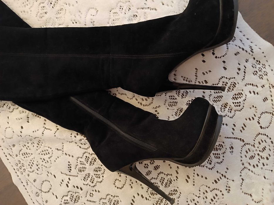 Женские ботфорты