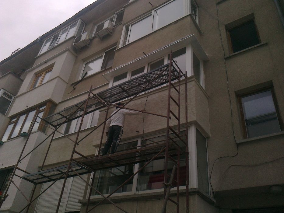 Външна топлоизолация с алпинисти. Изолация на жилище и апартаменти