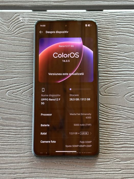 OPPO Reno 12F 5G varianta de top 512GB/12 Gb Ram