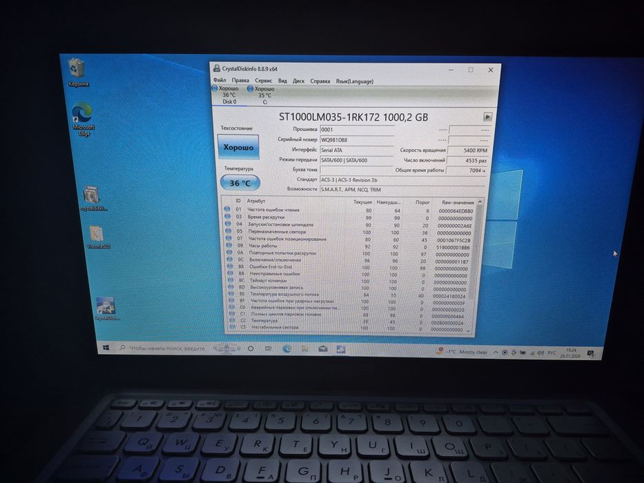 Ноутбук Asus x415j в отличном состоянии