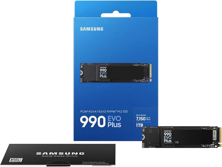 SSD Samsung 990 EVO Plus 1TB PCI Express 4.0 x4 M.2 2280 nou Sigilat in cutie