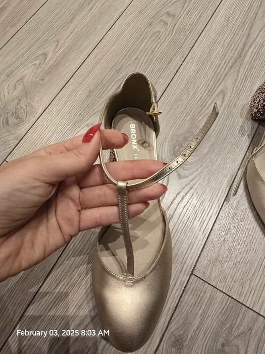 Pantofi dama piele naturala NOI model unicat