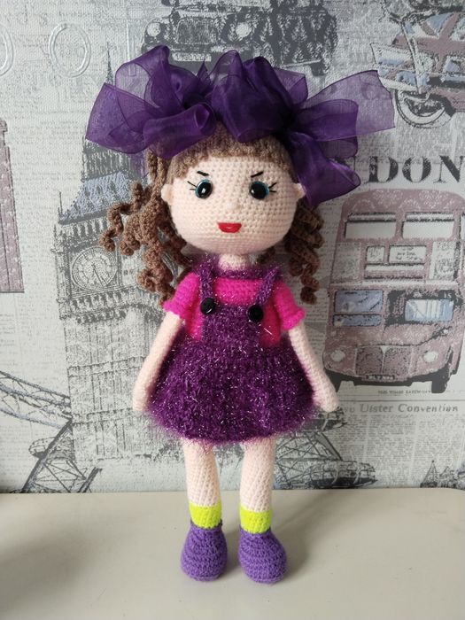 Кукла вязаная ручная работа