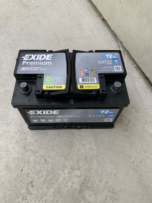 Vand baterie Exide premium 72ah 720 en