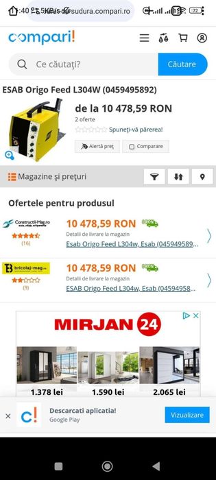 Esab L304 origo  produs nou nefolosit