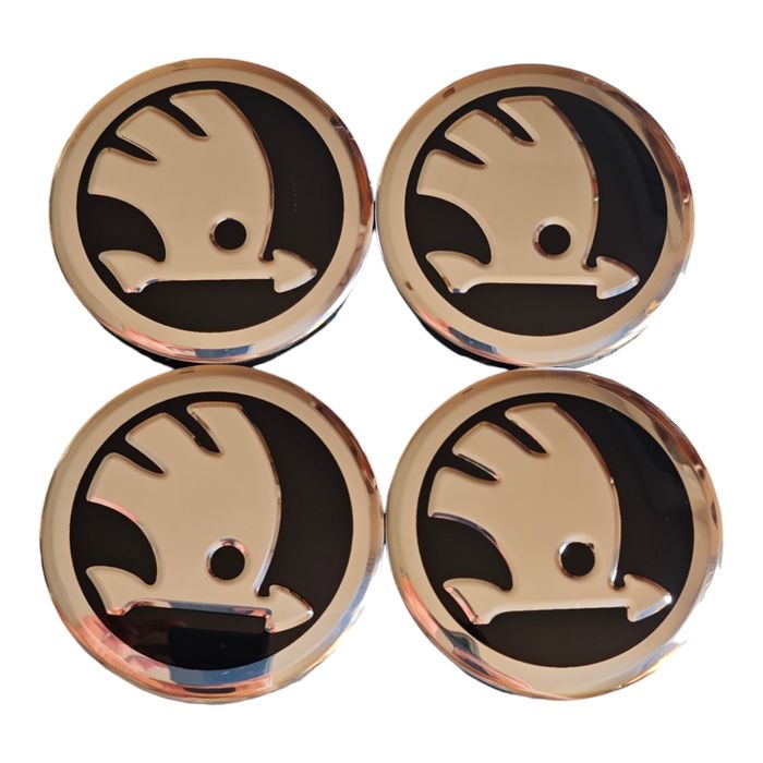 56мм Капачки за джанти Шкода Октавия Суперб Фабия Рапид OEM 5JA601151A