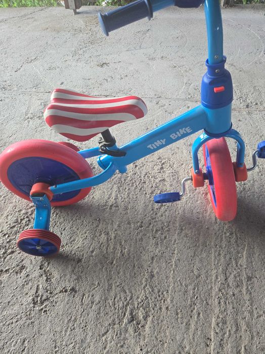 Детско колело с спомаг.гуми