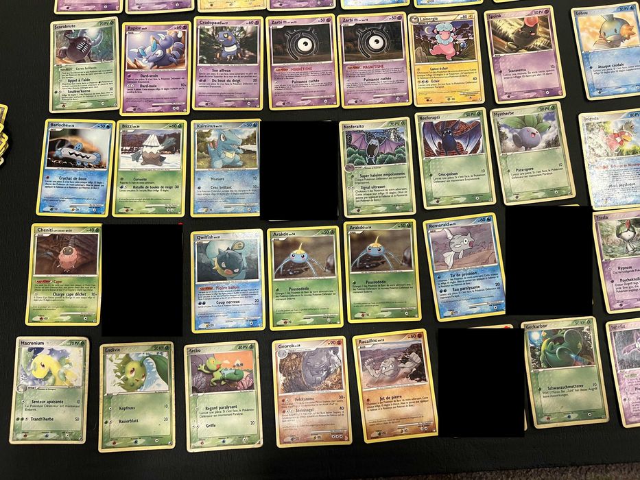 Carti Pokemon TCG Rare, Holo si Bulk seturi vechi [FRANCEZA]