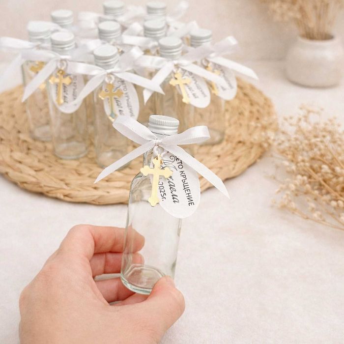 Подаръци за гости за кръщене, Фигурка Ангелче за Кръщене Мече, Криле