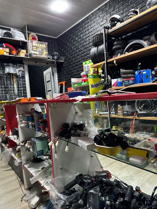 Скутер запчасть ассортименты