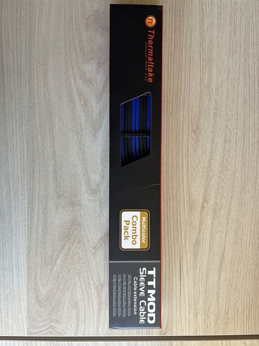 Thermaltake TTMOD Sleeve Cable Extension комплект черно/синьо