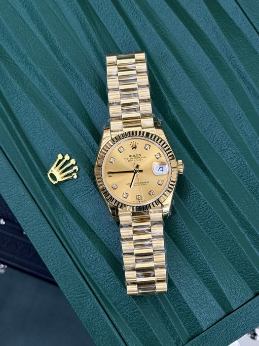 Rolex Date-Just 31 Diamond Gold 18k