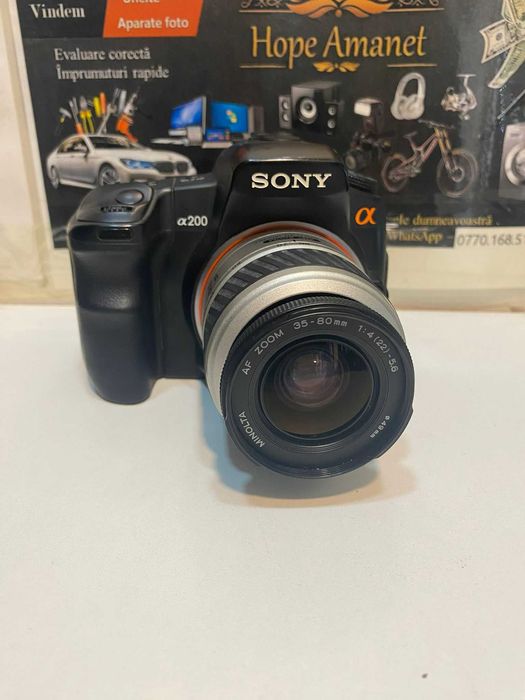 Hope Amanet P3 Sony A200 DSLR