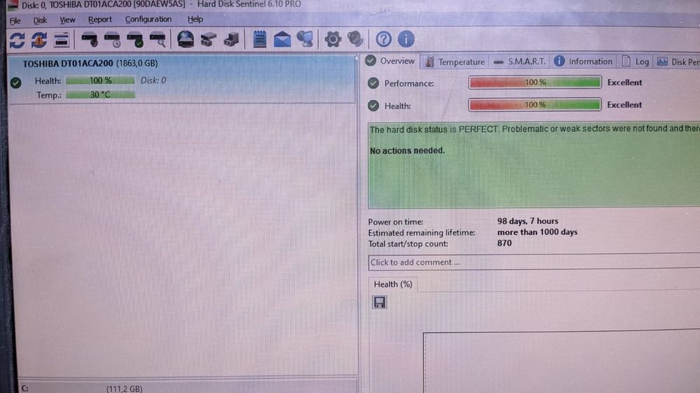 Жёсткий диск 2 Tb и 3 Tb