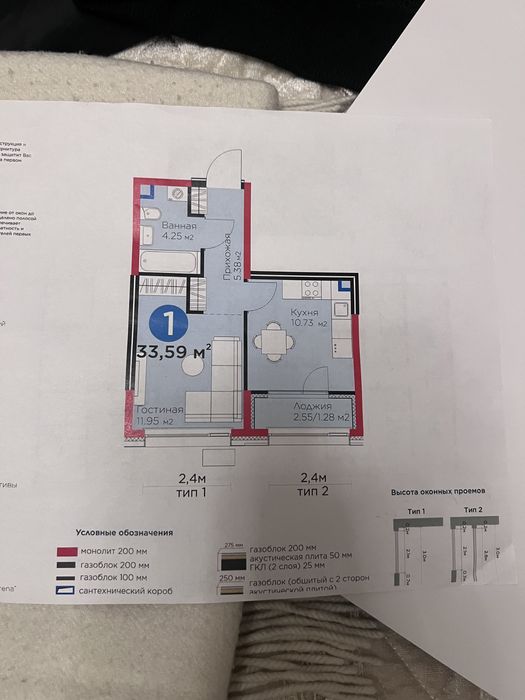 Квартира / Переуступка / Bi Group