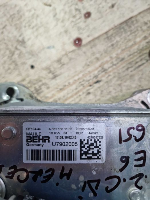 Termoflot Racitor ulei Mercedes 2.2 E5 A6511801165