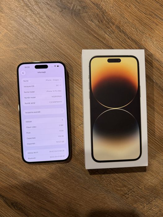 Vand iphone 14 pro max - excelent