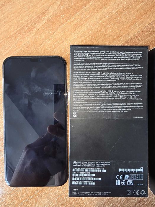 Продам iPhone 12Pro Max Pacific Blue 512 GB б/у.