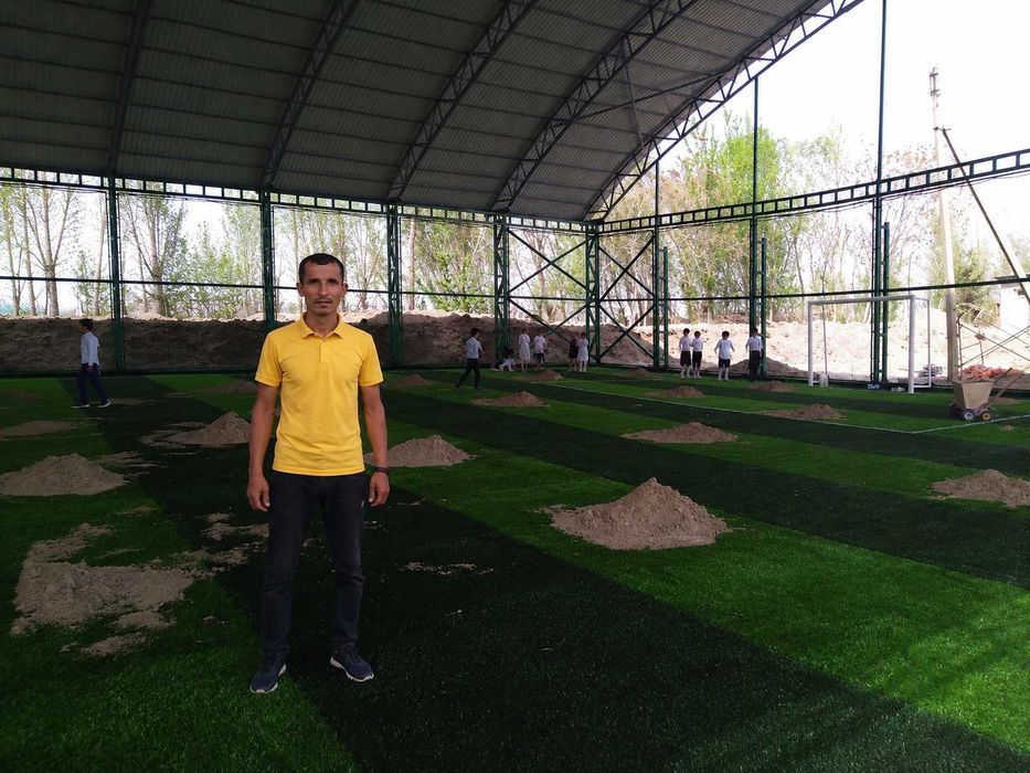 Suniy gazon Сунъий газон Искуственный газон катта мини стадионлар