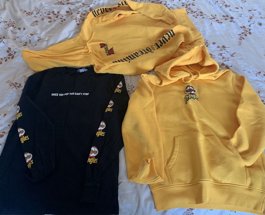 Hanorace noi XS-M unisex 120 /3buc