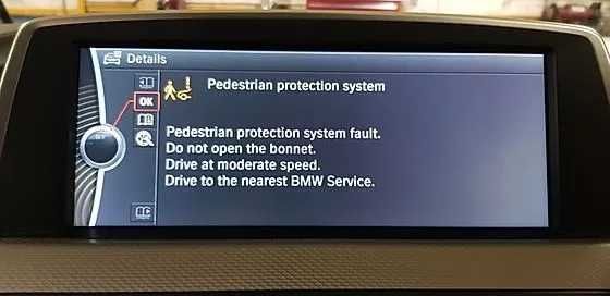 Anulare pedestrian BMW f34 f10 f01 f07 f15 g30 g11 senzor balamale