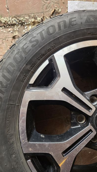 Set jante - roti complete Duster Dacia r17