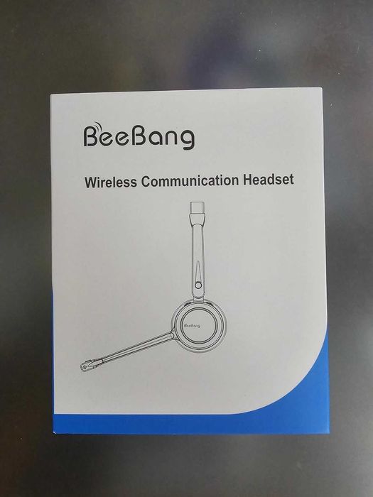 Beebang Bluetooth слушалки с микрофон,бутон за изключване на микрофона