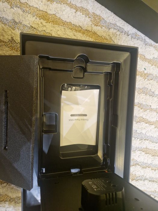 Panou tactil smart Shelly Wall Display XL Silver 10.1", 4 butoane prog