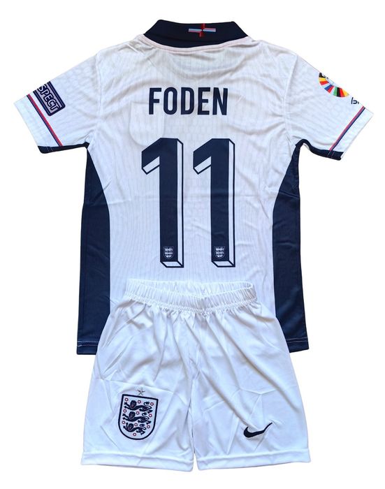 Детски футболен екип Англия Фил Фодън England Foden комплект