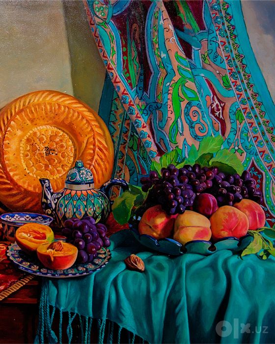 Rassom bahrom art painter nik orqali hamma platformada borman