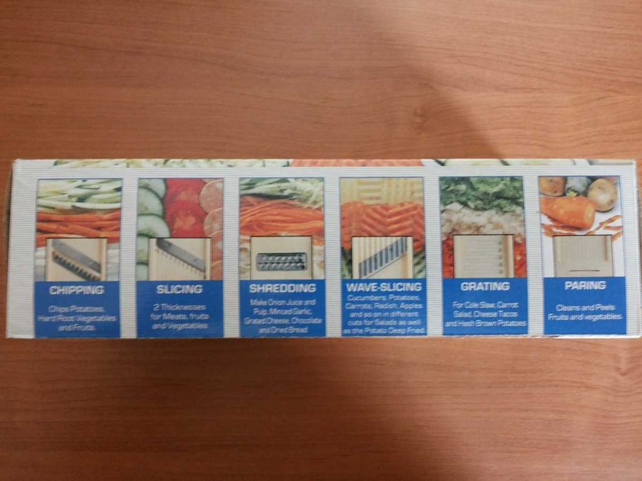 Ново, пакетирано мини мулти чудо за бързо нарязване на ЗЕЛЕНЧУЦИ, ПЛОД