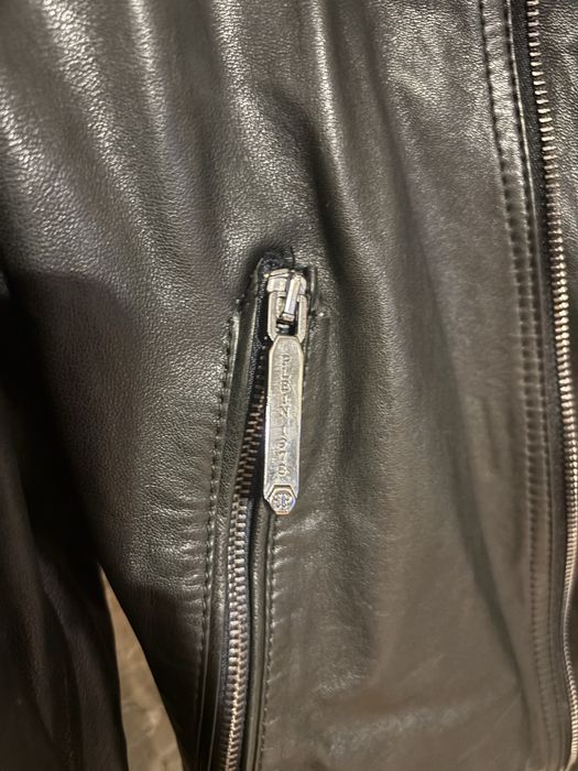 Philip Plein мъжко кожено яке