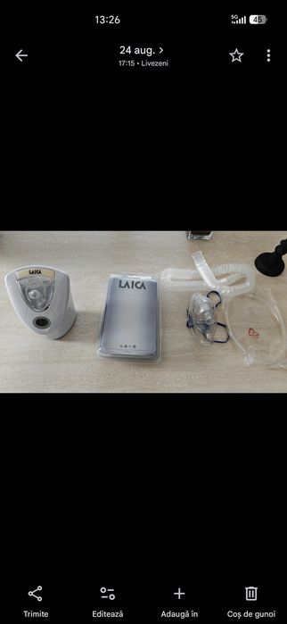 Aparat de aerosoli cu ultrasunete LAICA MD6026